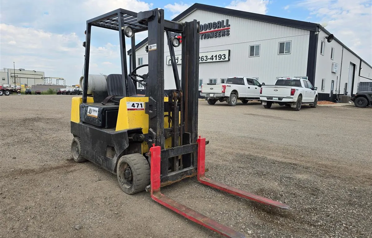 Hyster 5,000 lb LP Forklift
UNRESERVED