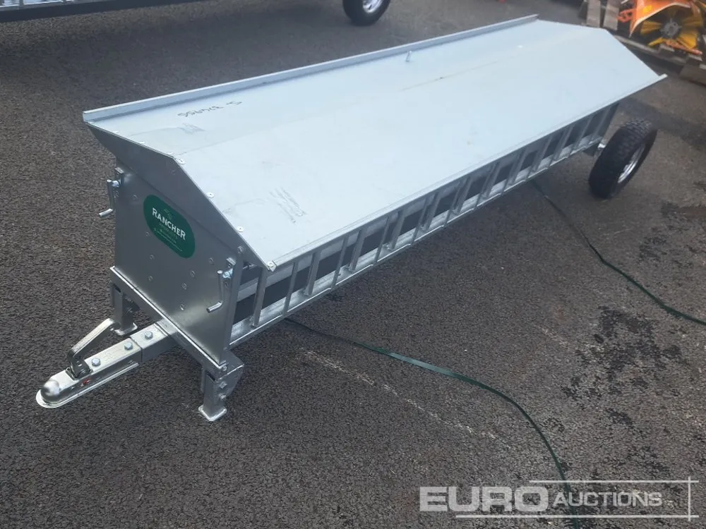 Unused 8' Mobile Sheep Feeder