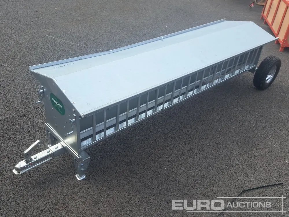 Unused 8' Mobile Sheep Feeder