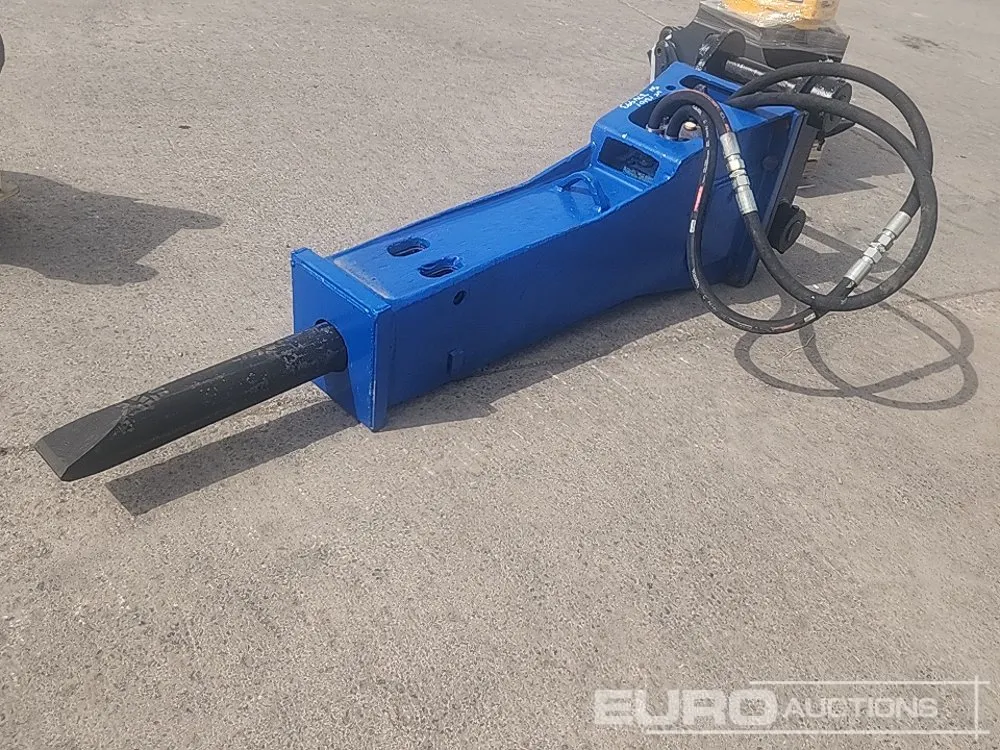 Krupp HM 720 Rock Breaker, 80mm Pins to suit 20 Ton Excavator