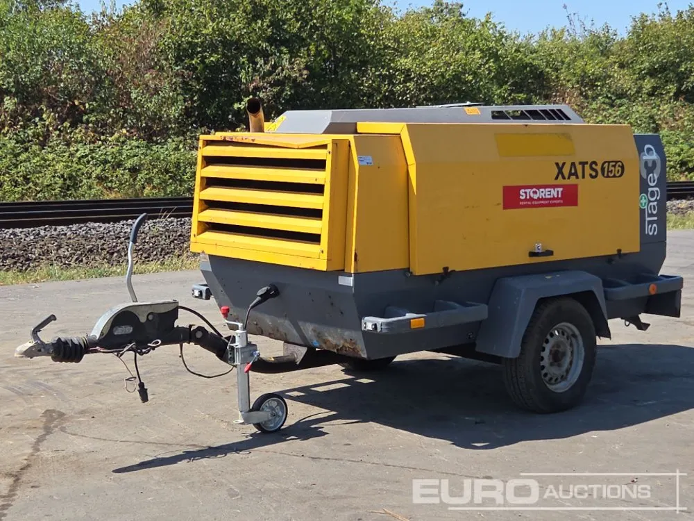 2015 Atlas Copco XATS156 320CFM