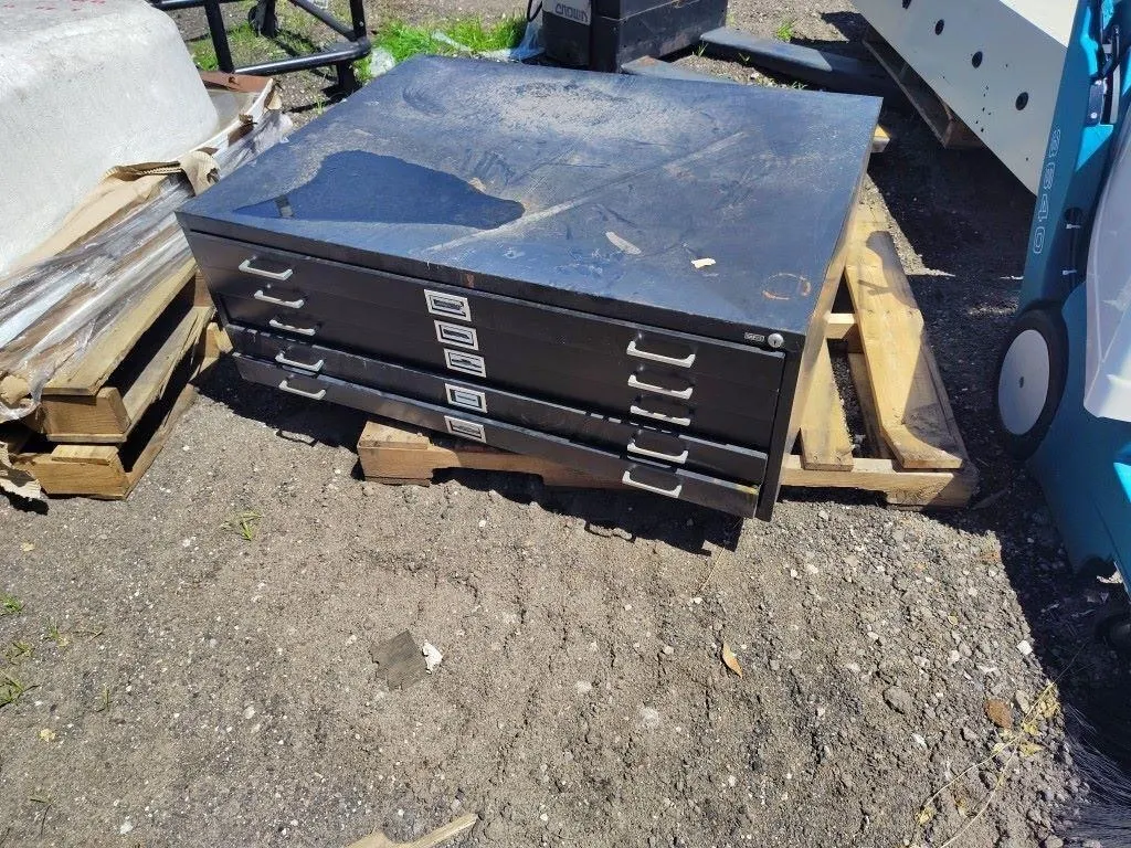 5 DRAWER FLAT FILE CABINET