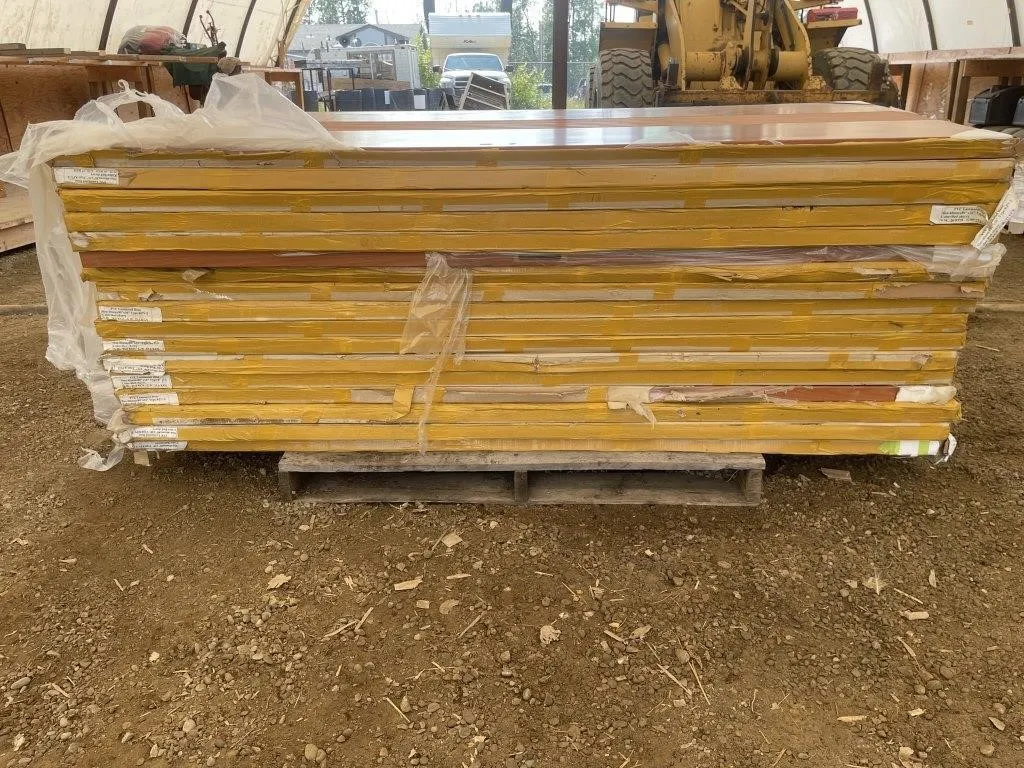 Seventeen PVC Laminated Doors
