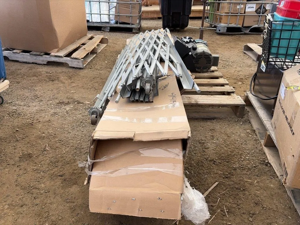 Pallet With Electric Motor, Safety Gate & More