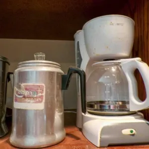 Assorted Coffee makers, toaster, food mixer