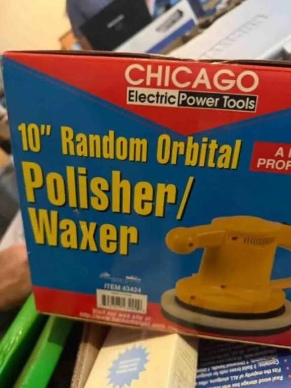 Box of Chicago buffer new in box. Etc