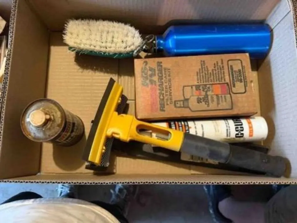 Box of misc. items