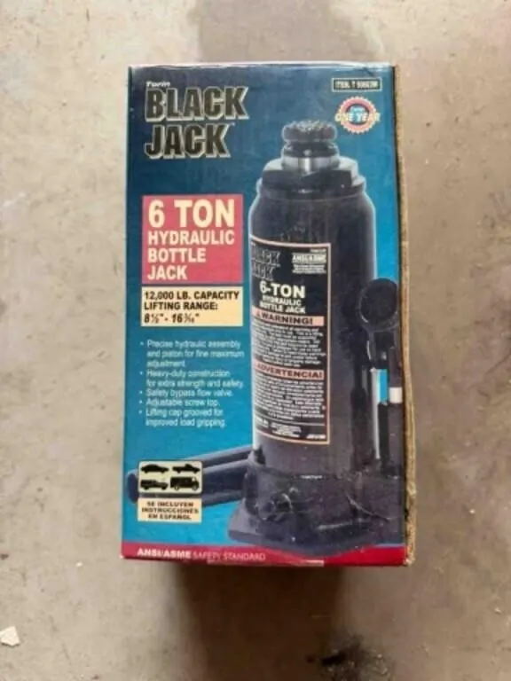 6 ton bottle jack, looks new