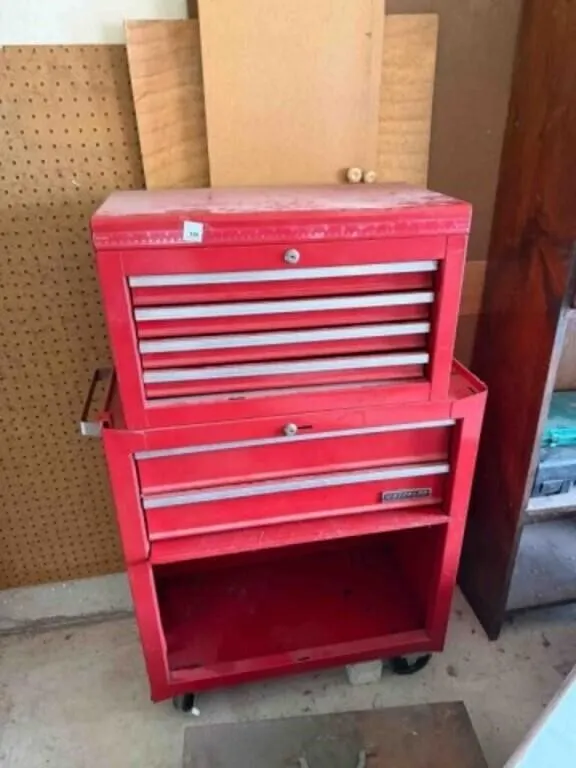 Waterloo chest type stacking tool box, 26½" w