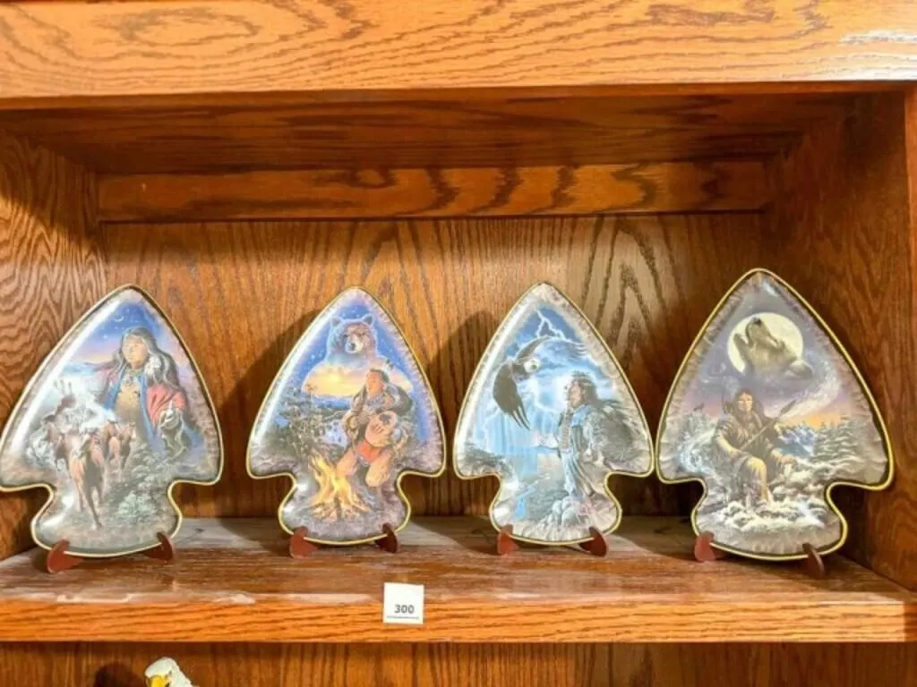 4-Arrow head Franklin Mint Porcelain