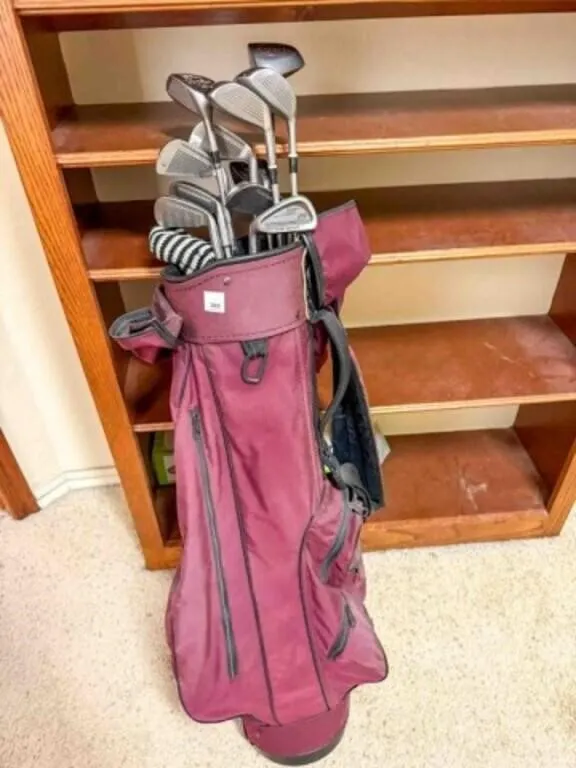 Taylor Made Golf Clubs and bag, see pictures
