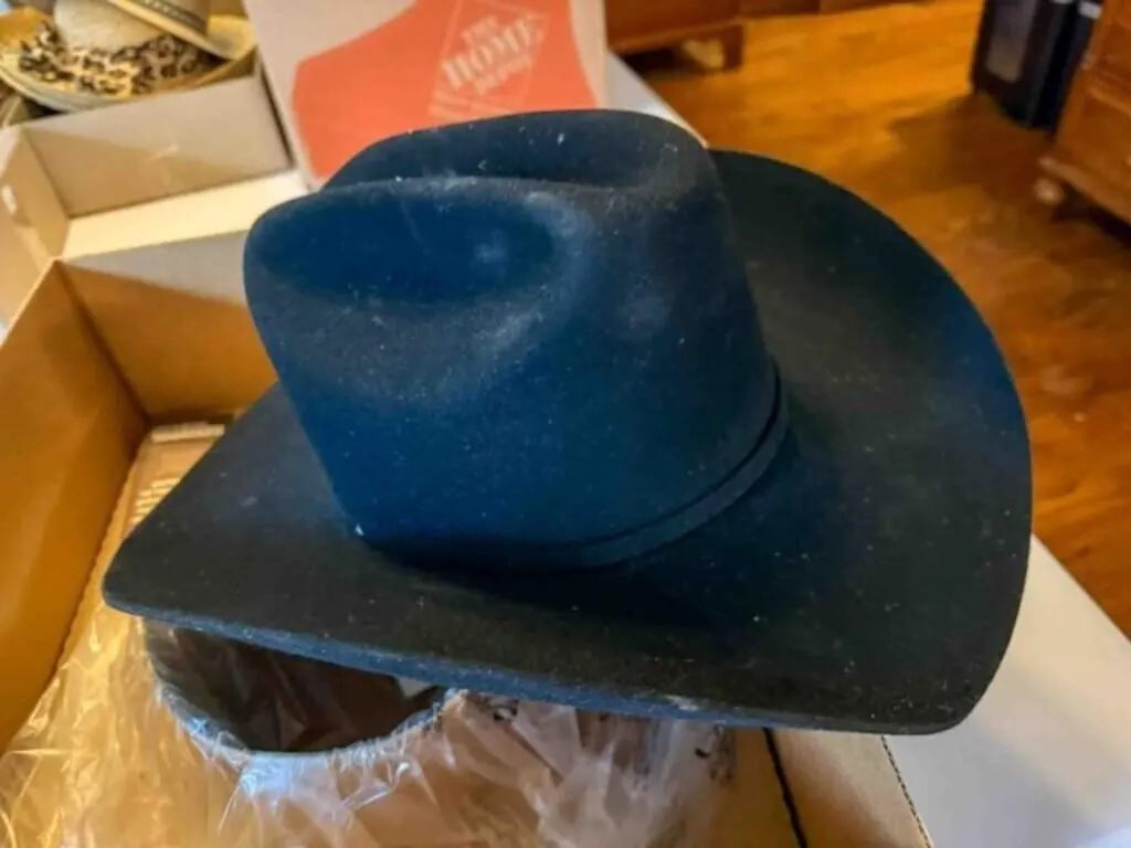 Resistol men's cowboy hat, 6X Beaver, size 7 1/2