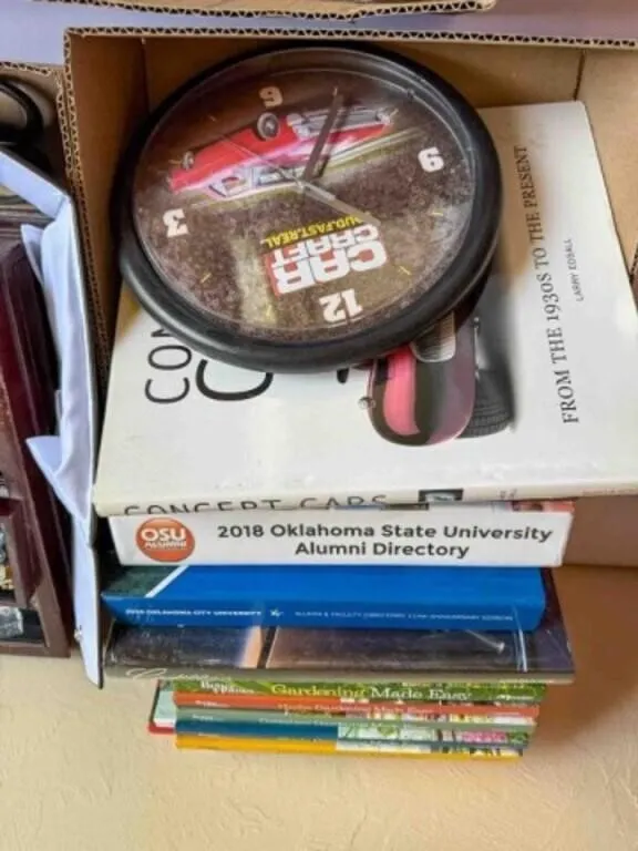 box of books