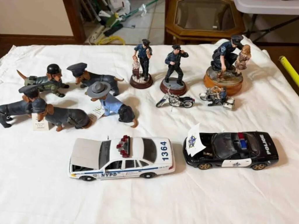 Police figurine collection