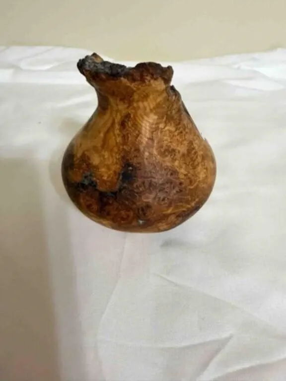 hand turned vase