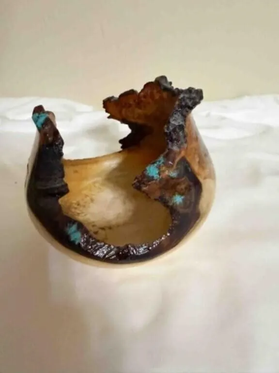 hand turned wood bowl by Eric Hester