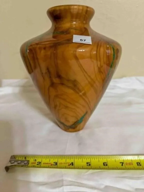 Hand Turned vase by Robert Cherry