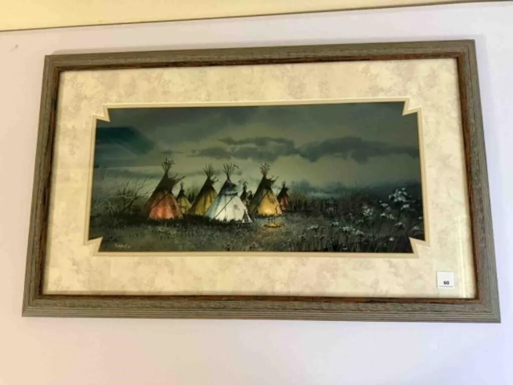 Ron Hewitt Print 18½" x 30½" frame