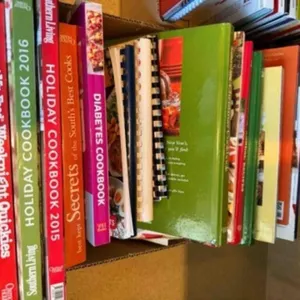 assorted cook books