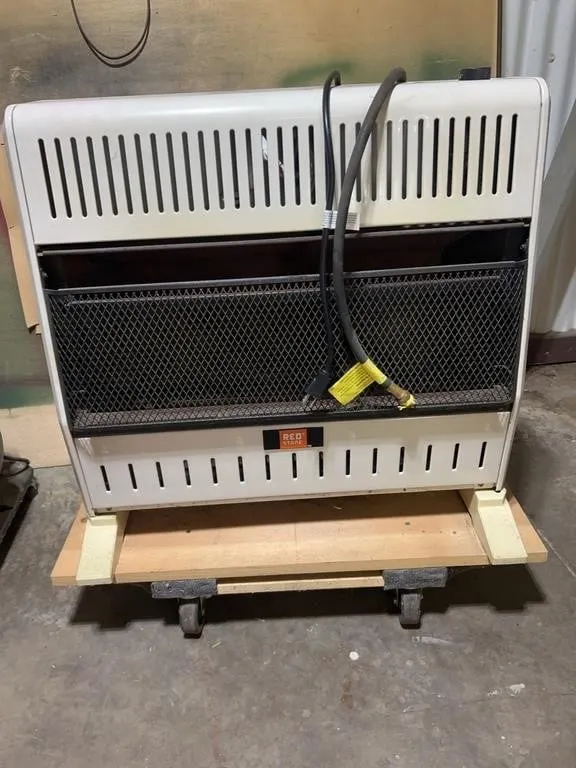 RedStone Dual Fuel Ventless Heater with Blower
