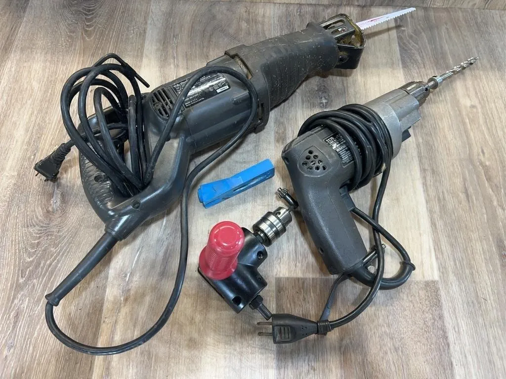 Craftsman Reciprocating Saw & Drill Lot