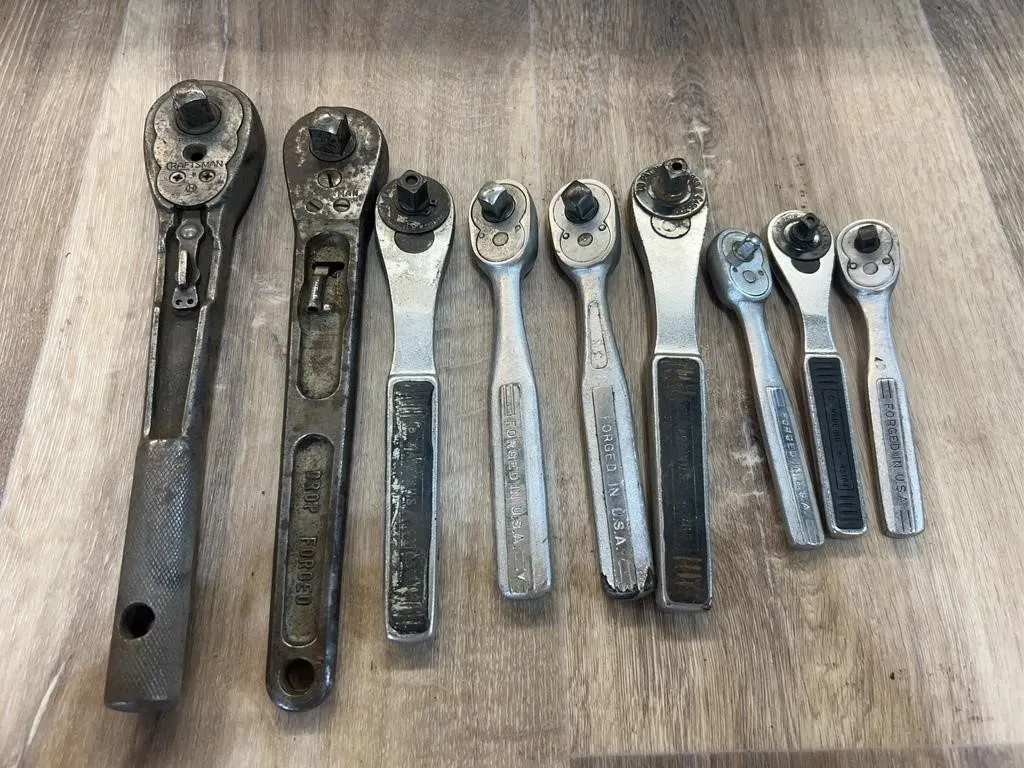 9 Craftsman Drop Forged Ratchet Wrenches