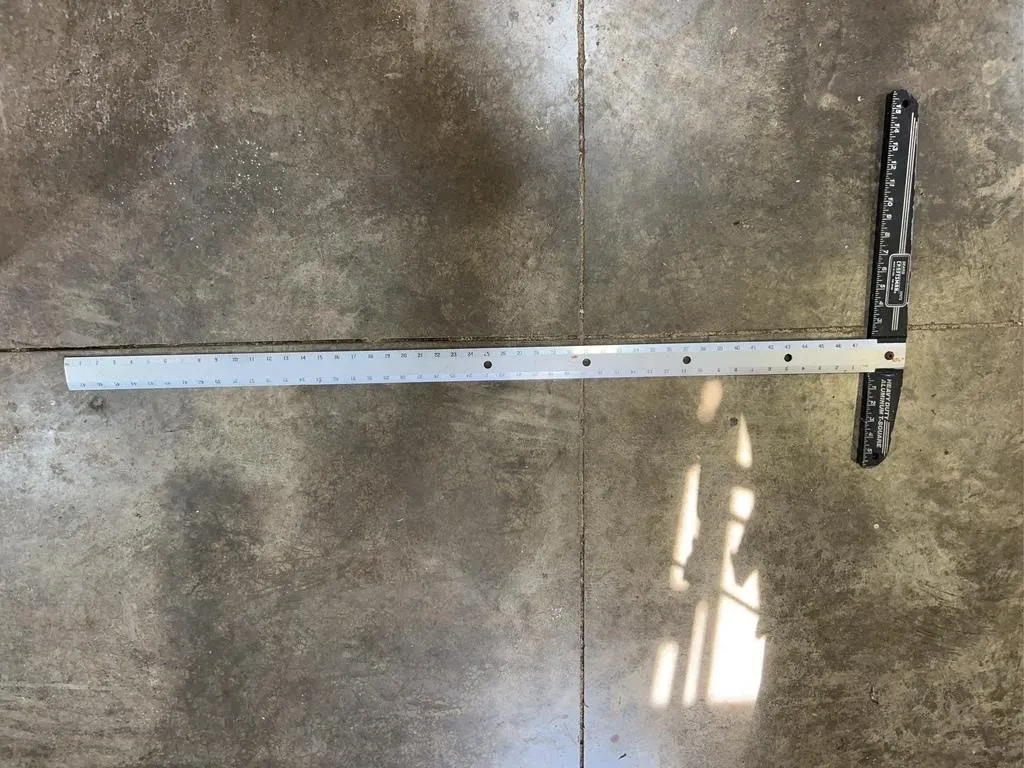 Sears Craftsman Aluminum T-Square Model 39572
