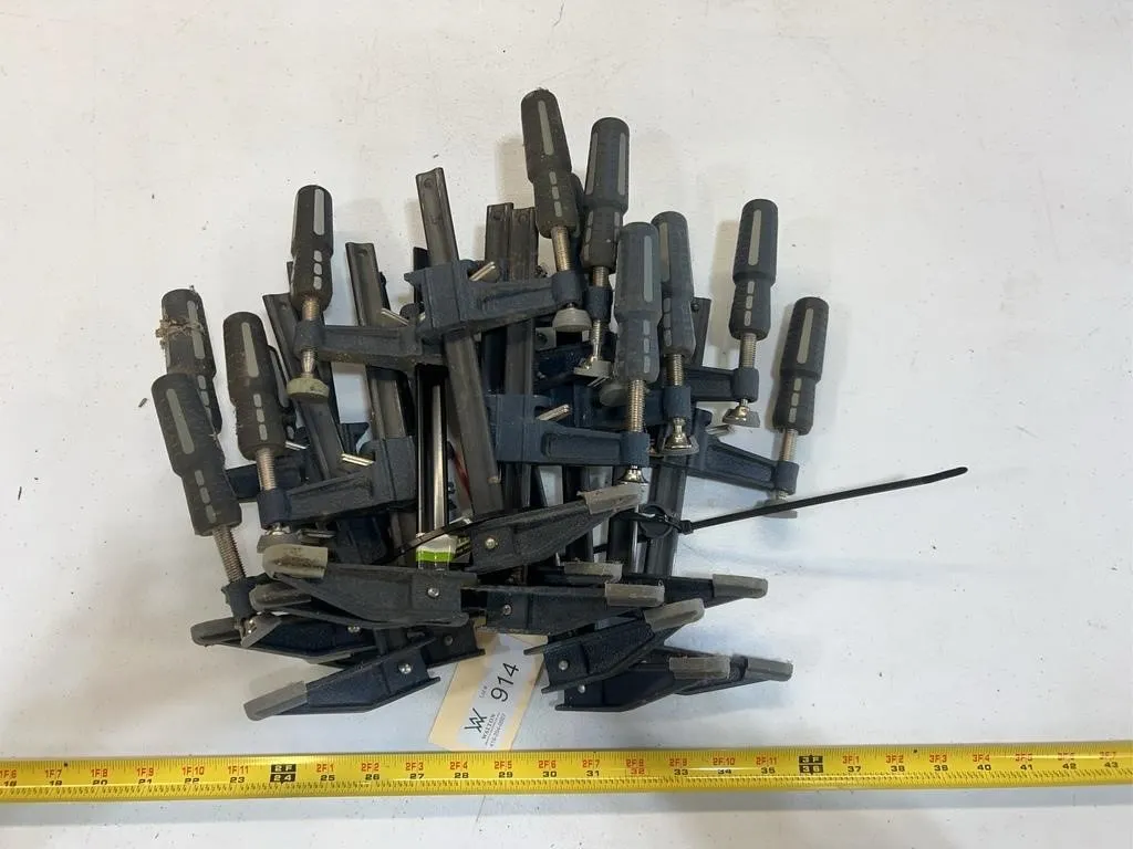 Pittsburgh 6" Quick Release Bar Clamps Lot