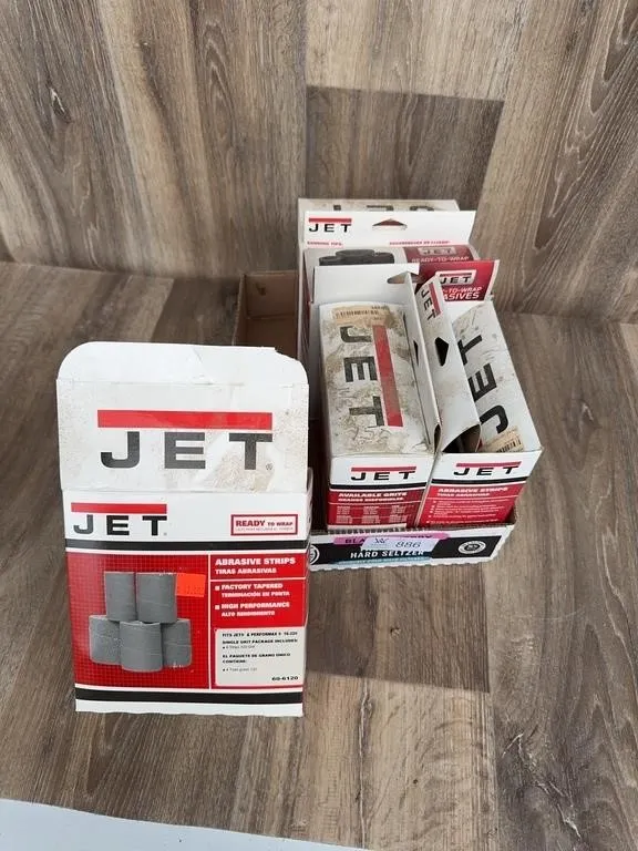 Jet Ready-To-Wrap Abrasive Strips Set