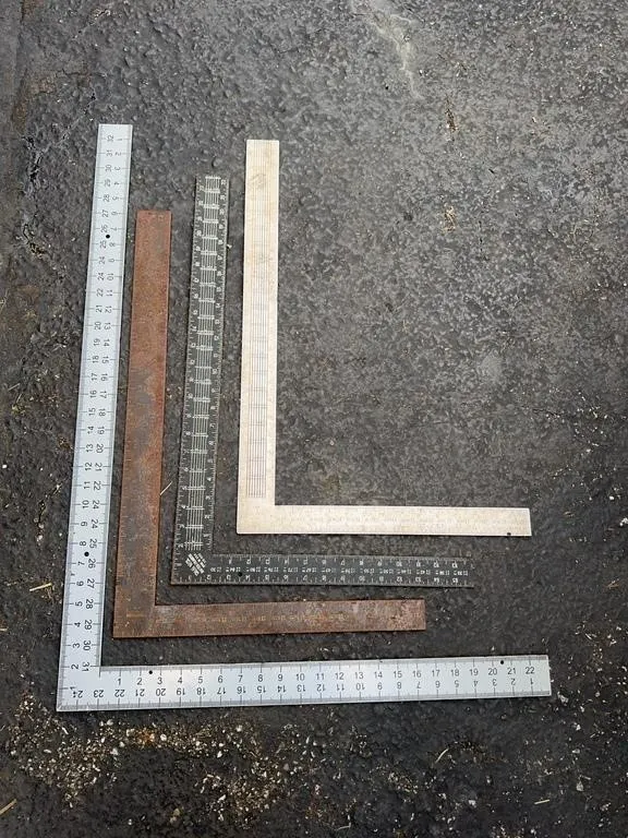 Metal Framing Squares Lot - Great Neck Rafter