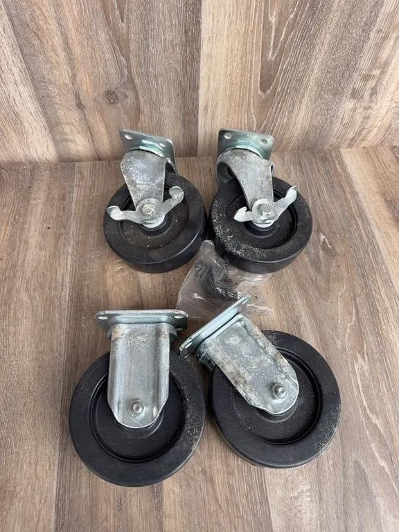 E R Wagner Heavy Duty Caster Wheels Set
