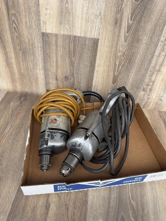 Heavy Duty Cast Aluminum Electric Drills