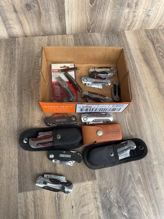 Craftsman Mini Lockback & Pocket Knives Lot