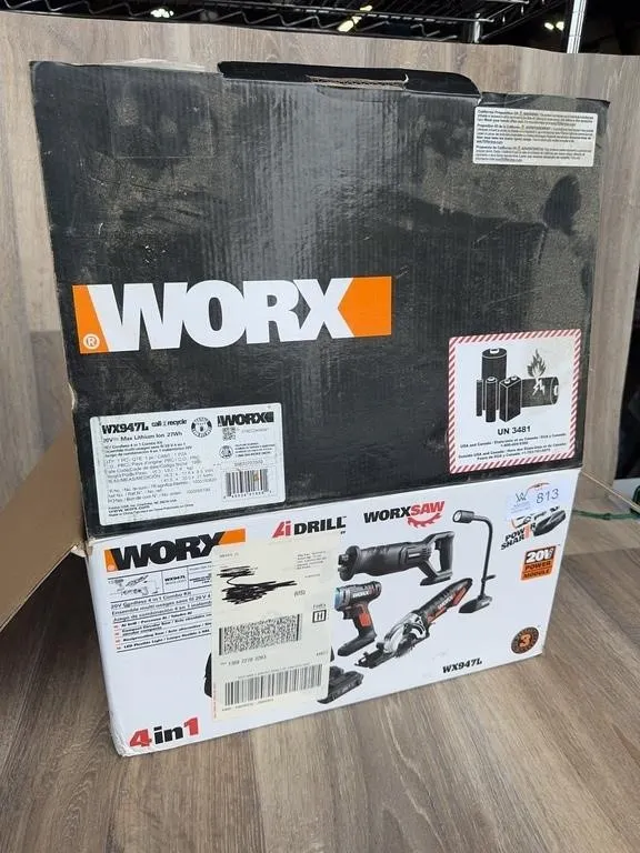 WORX 20V Cordless Tool Combo Kit WX947L