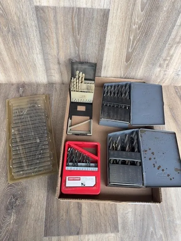Craftsman Drill Bit & Huot Index Sets
