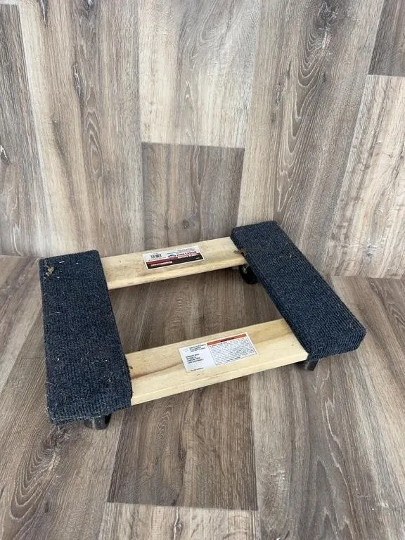 Haul-Master 1000 Lb Carpeted Mover's Dolly