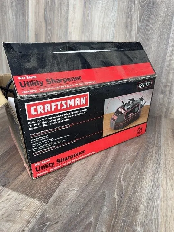 Craftsman Electric Wet Stone Sharpener Model 92117