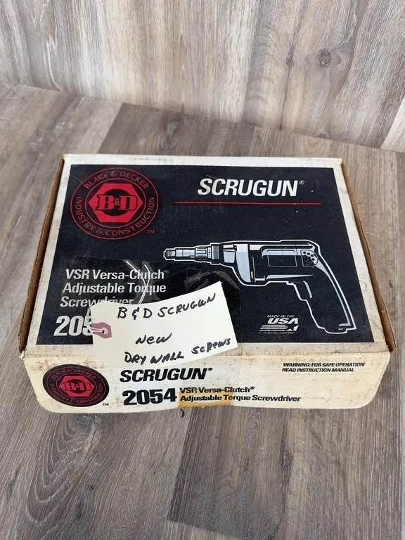 Black & Decker ScruGun 2054 Electric Screwdriver