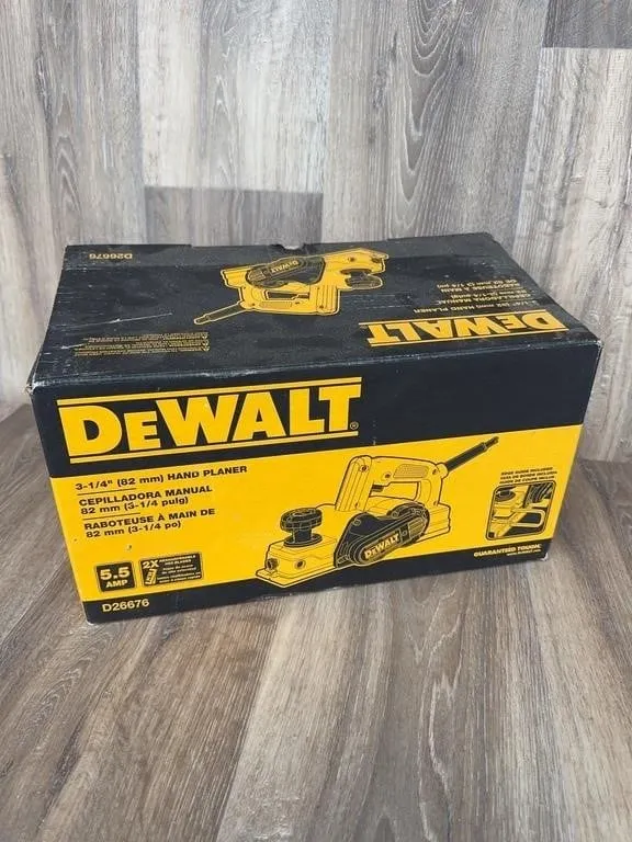 DEWALT D26676 5.5A Corded Hand Planer