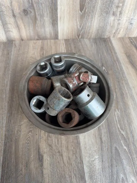Assorted Metal Socket Wrenches Lot