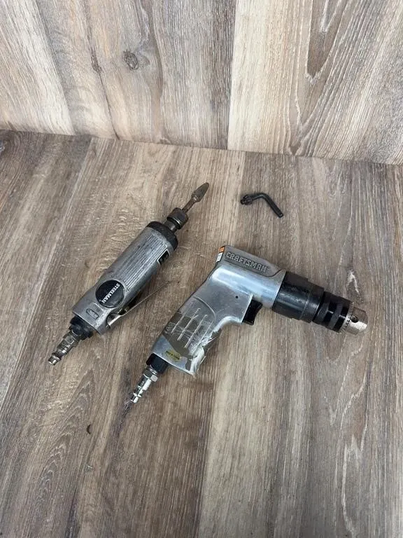 Craftsman Air Drill & Steelman Die Grinder Lot