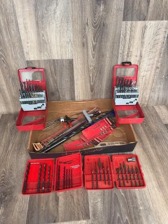 Craftsman & Porter Cable Drill Bit Set Lot