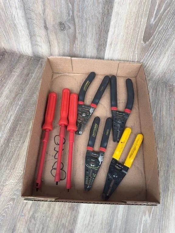 Craftsman Wire Stripper & Insulated Screwdrivers