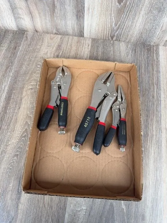 Craftsman Locking Pliers Set 45715 45710 10R