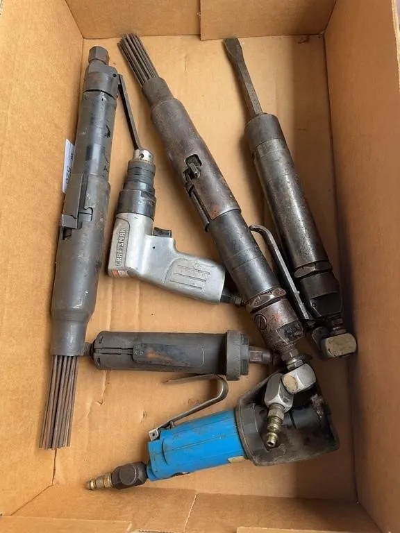 Assorted Pneumatic Power Tools Set