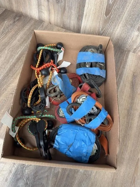 Heavy Duty Ratchet Straps & Bungee Cords