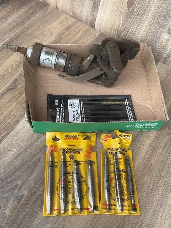 Chicago Pneumatic Tool & Craftsman File Set