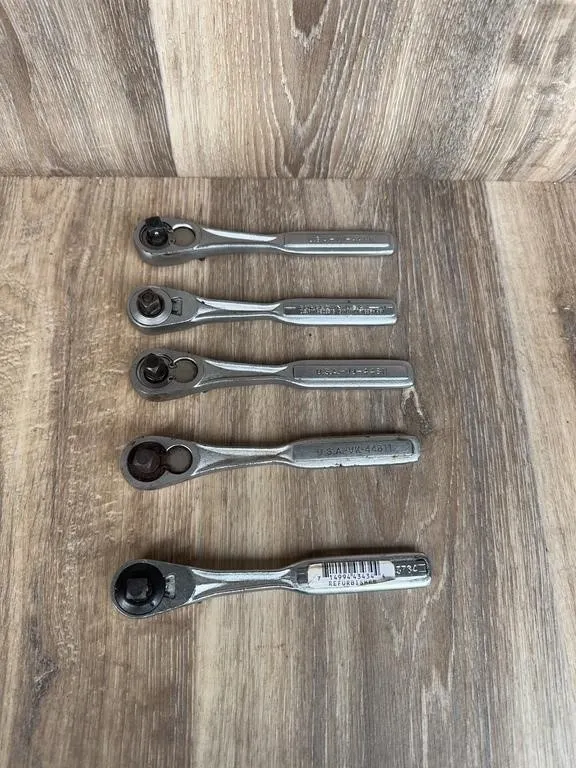 5 Craftsman Forged USA Drive Ratchet Handles