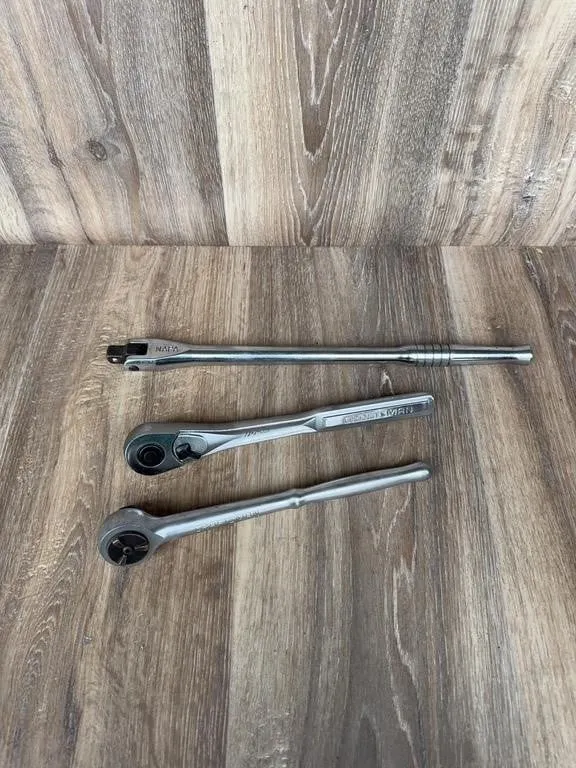 Craftsman & NAPA Socket Ratchets & Breaker Bar Set
