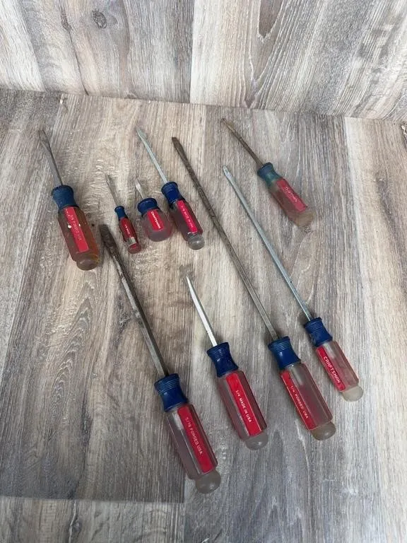 Craftsman USA Flathead Screwdriver Lot